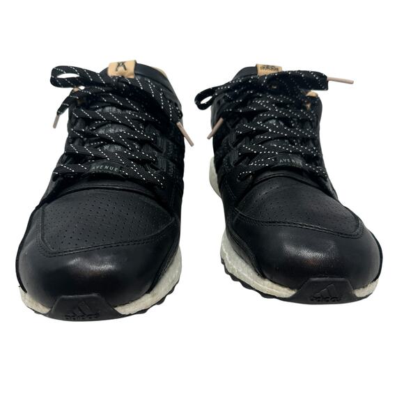 Adidas Consortium Equipment Support 93/16 x Avenue Black Leather Sneakers‎ 9.5 main image 13